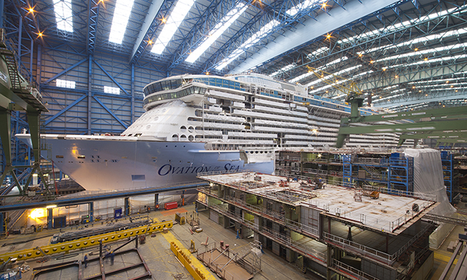 Cruiceschip Meyer Werft