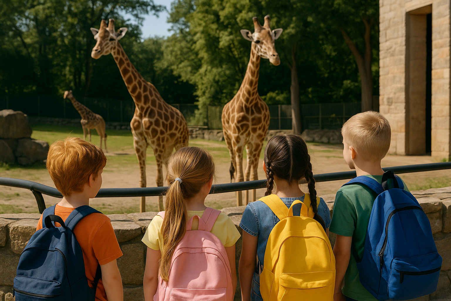 Schoolreis naar dierentuin